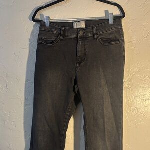 Sun + Stone Men's Straight Jeans in Dark Gray